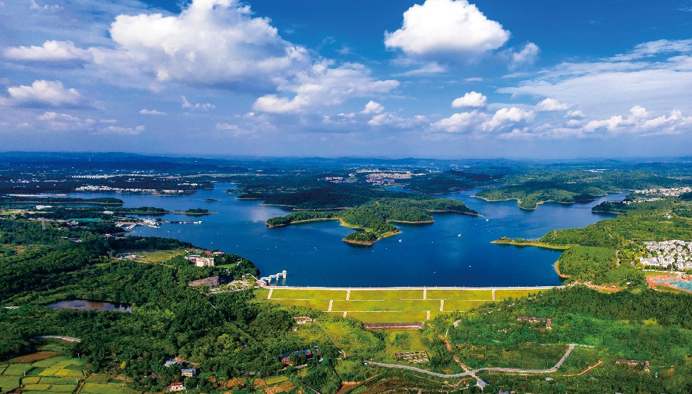 武引灌区沉抗水库大坝